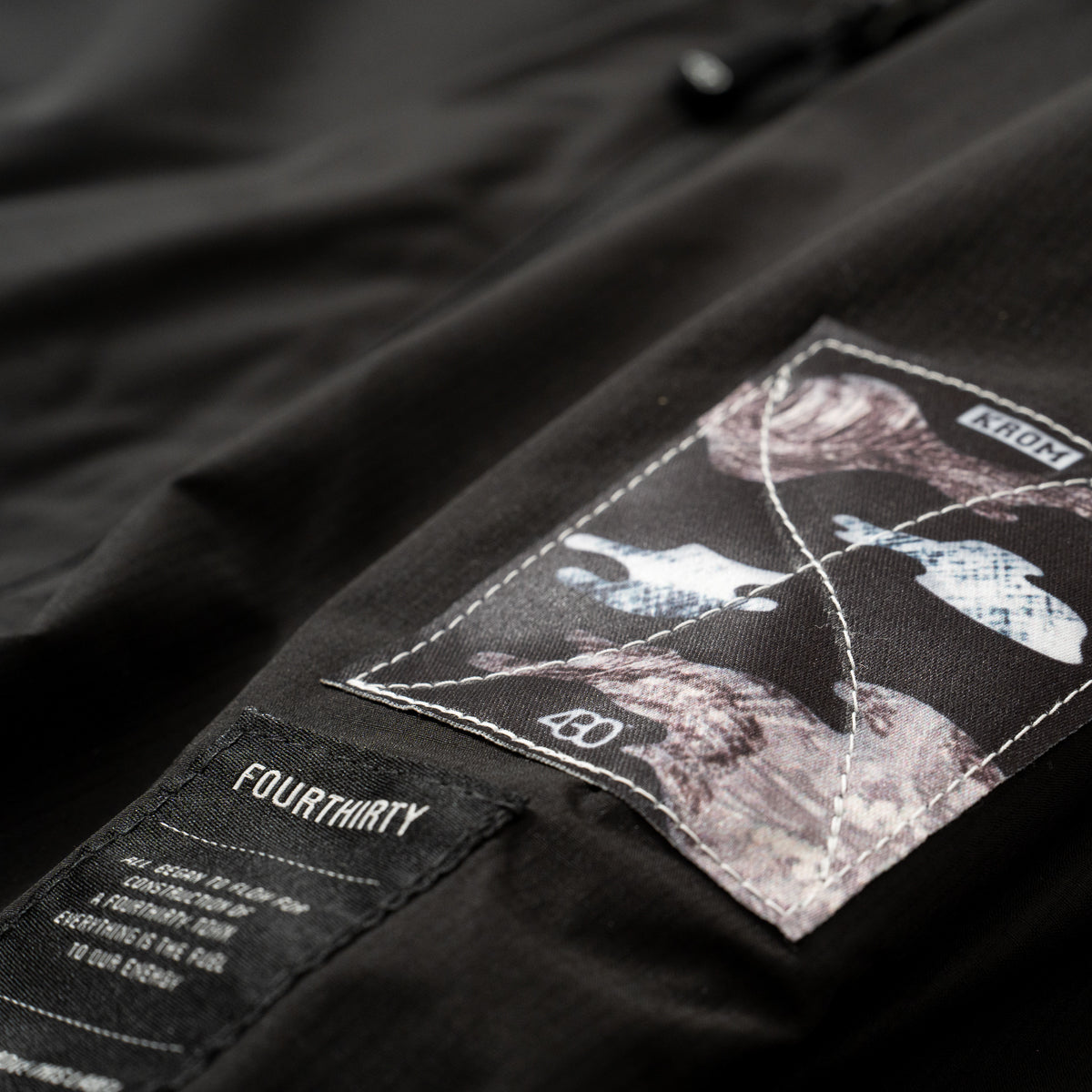 KROM 430 ANORAK BLK/OFF