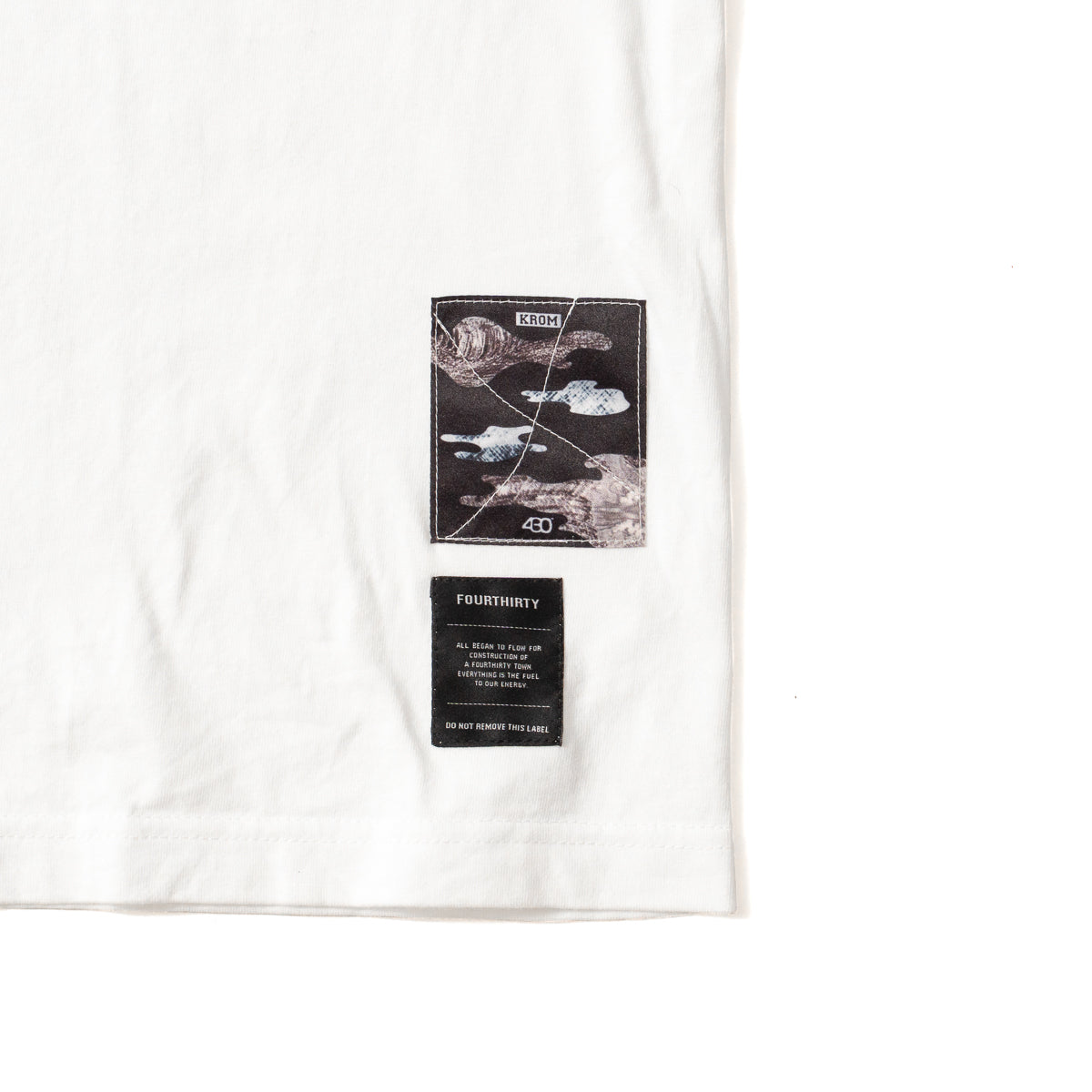 KROM 430 TEE WHT